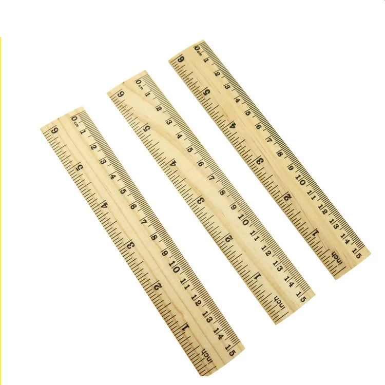Custom Wooden Bamboo Rulers Cheap Fancy Soft High Quality Tailor Curved Wood Sewing Ruler With Printing