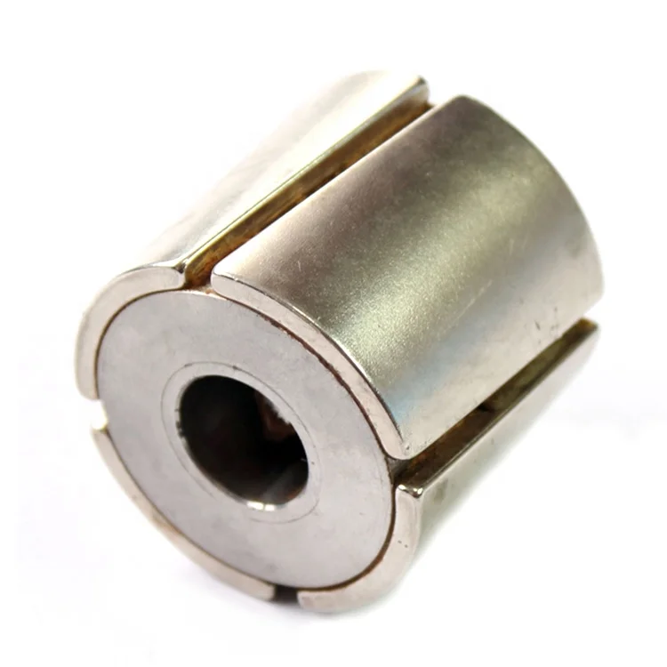 20 Years Experience Manufacturer Supply High Hcj Working Temperature Arc Neodymium Magnets for Wheel Hub BLDC Motor