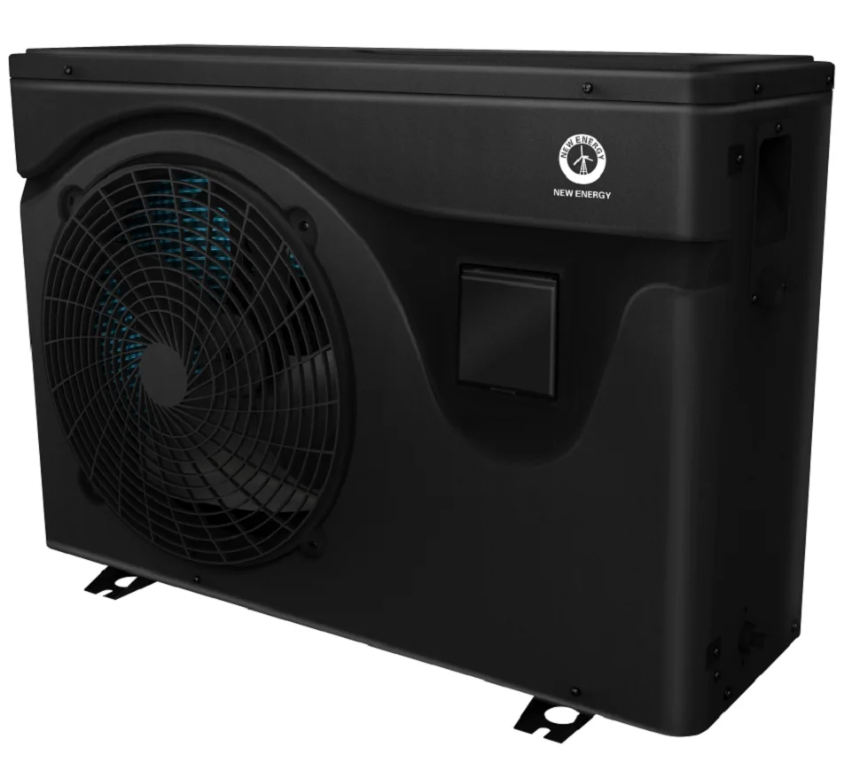 NEW ENERGY Dolphin series 15 kW full inverter pool heat pump with remote WiFi control and plastic casing