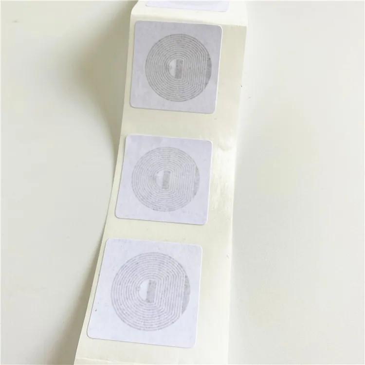 Printable blank white 213 215 216 nfc tag 22cm diameter for wholesale