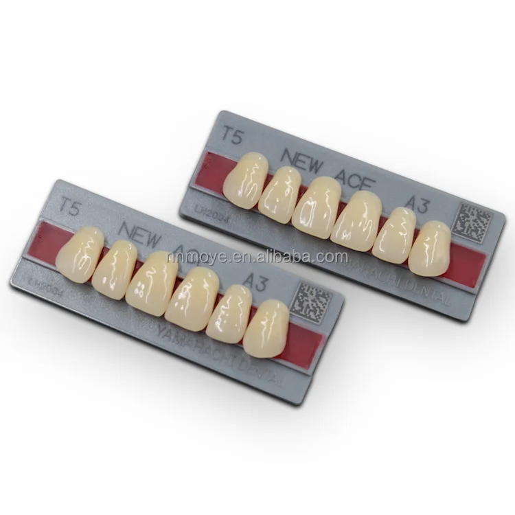 Фабрика синтетическая смола зубы акриловые зубные производители