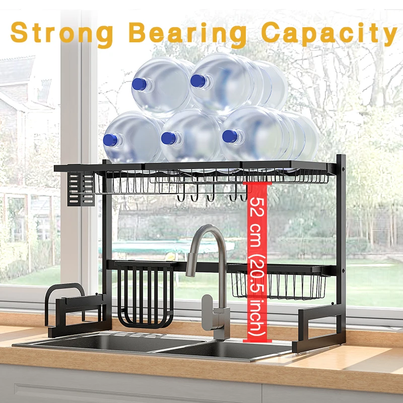 tableware storage drain rack kitchen floor multi tier shelf sink organizer kitchen corner shelf creative dish racks