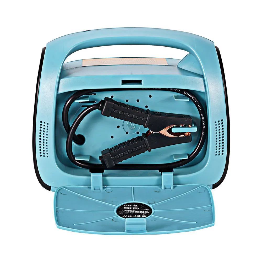 1000A 12V Car jump starter Car Battery Booster Pack Portable Car Jump Starter with Air Pump