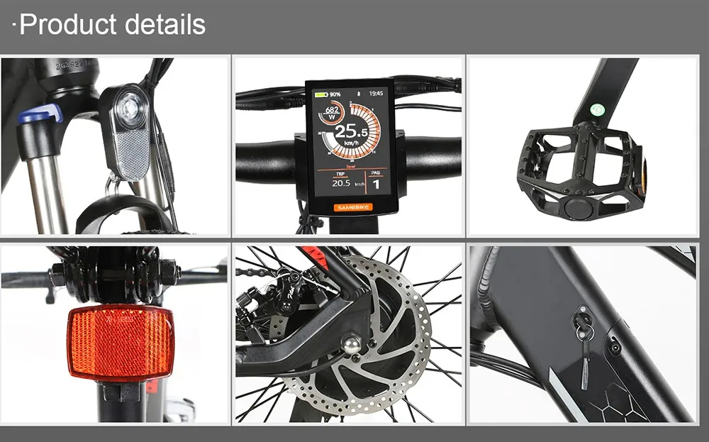 Samebike My275 Ebike Electric City Bike 26 275 500W Trek Mountain Bike