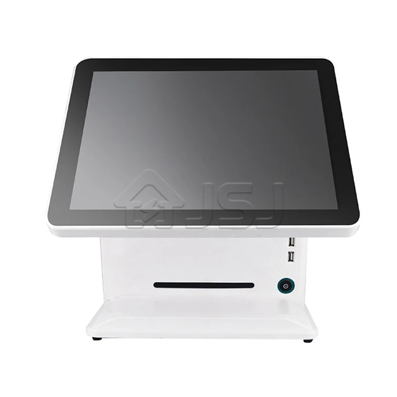 JSJ62 All In One Cash Cashier Touch Pos Terminal Single Screen Touch Cash Register Billing Machine Pos System