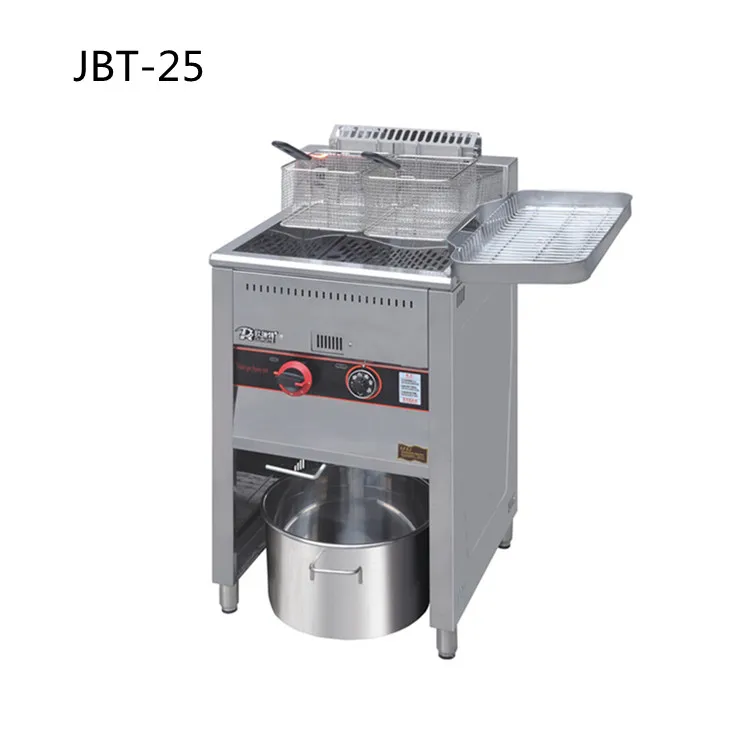 Commercial Gas Chicken Chips Rapid Heating Fryer Machine Chicken Fryer With Gas
