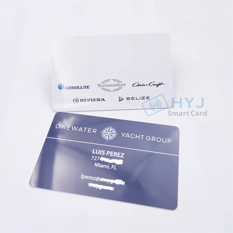 High Quality Printable Plastic PVC NFC Blank White RFID Card 13 56mhz NFC Card