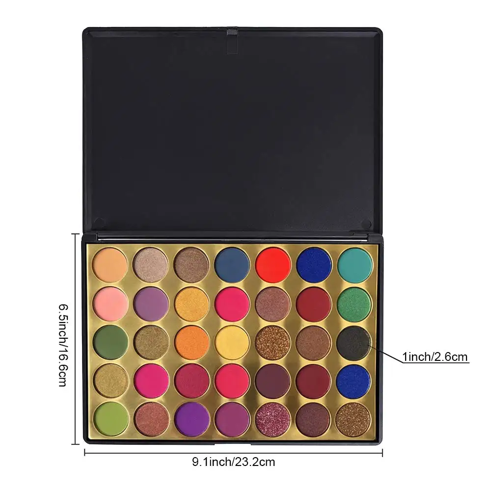 Hig Pigment 35 colors eyeshadow palette