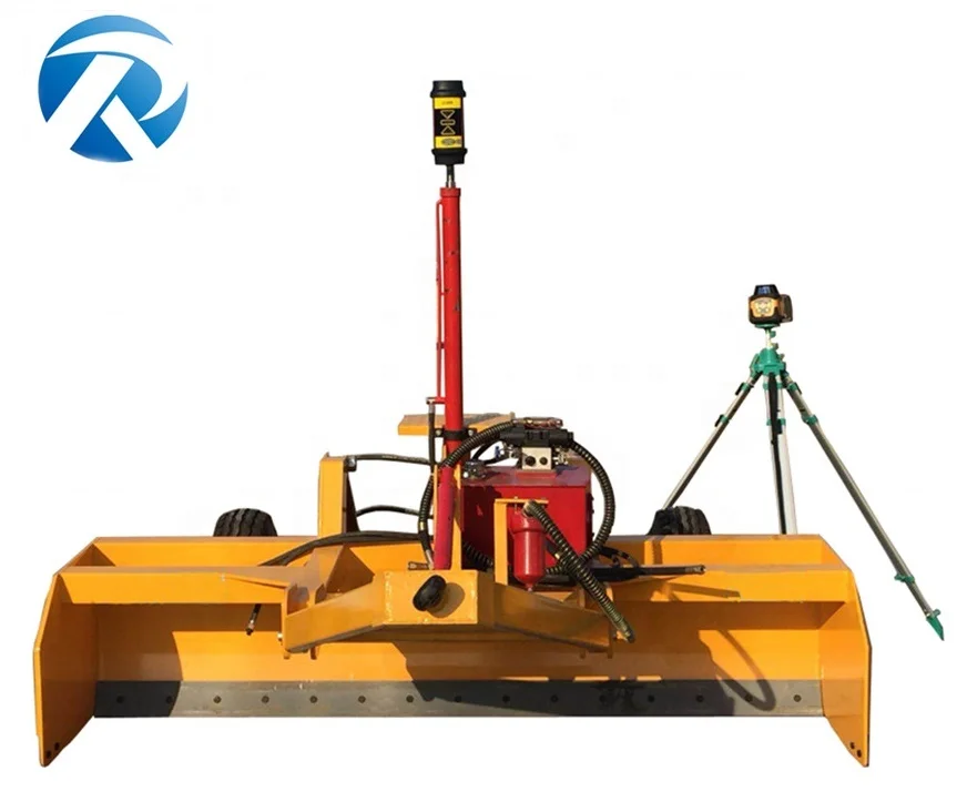 tractor accessories dual control laser land leveling scraper grader