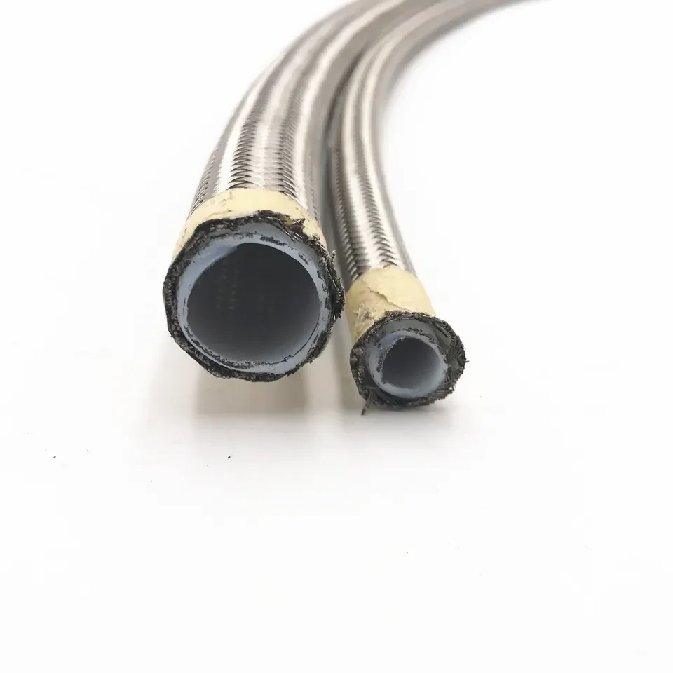 R14 Hose Durable High Temp Corrosion Resistance Ptfe Hose Flexible Ptfe Wire Braided Hose