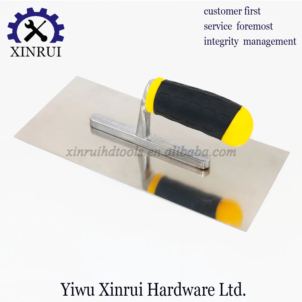 Пластиковая ручка Штукатурная Затирочная машина зеркальная полировка