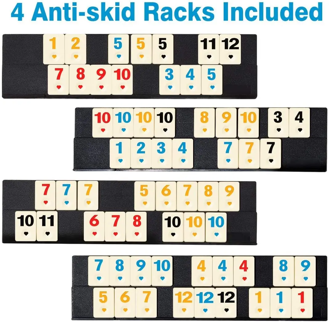 Factory Custom rummy game set hot sale rummy titles set in board game