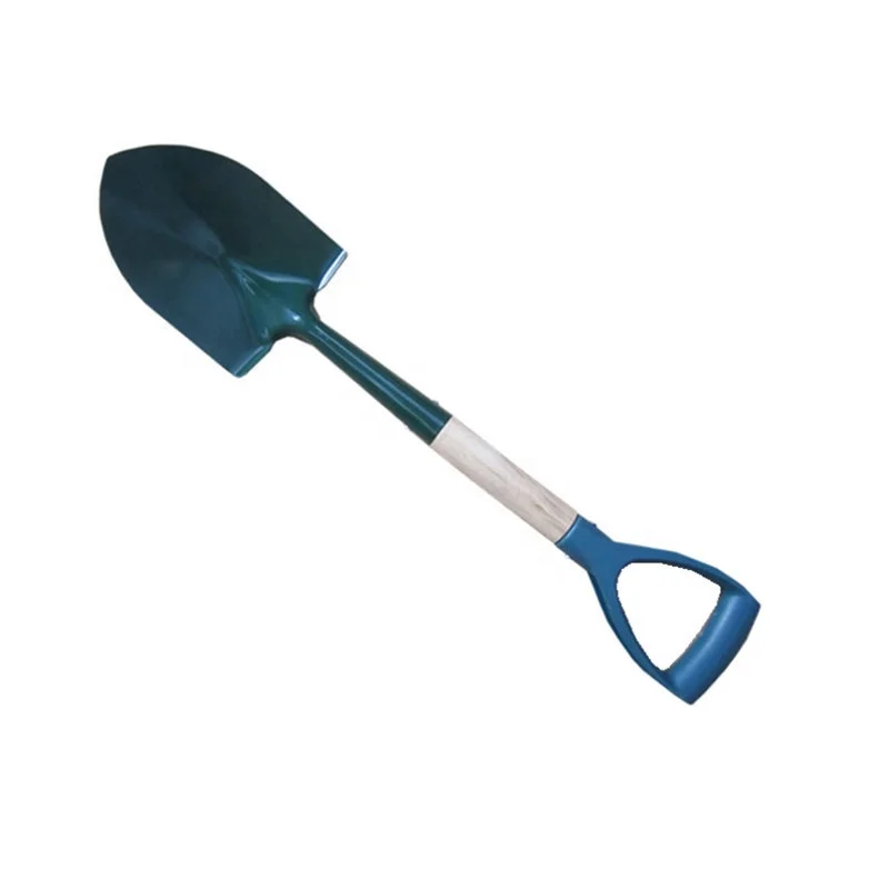 68cm Multifunctional Garden Digging Shovel Spade Snow Shovel with Wood Handle Outdoor Courtyard