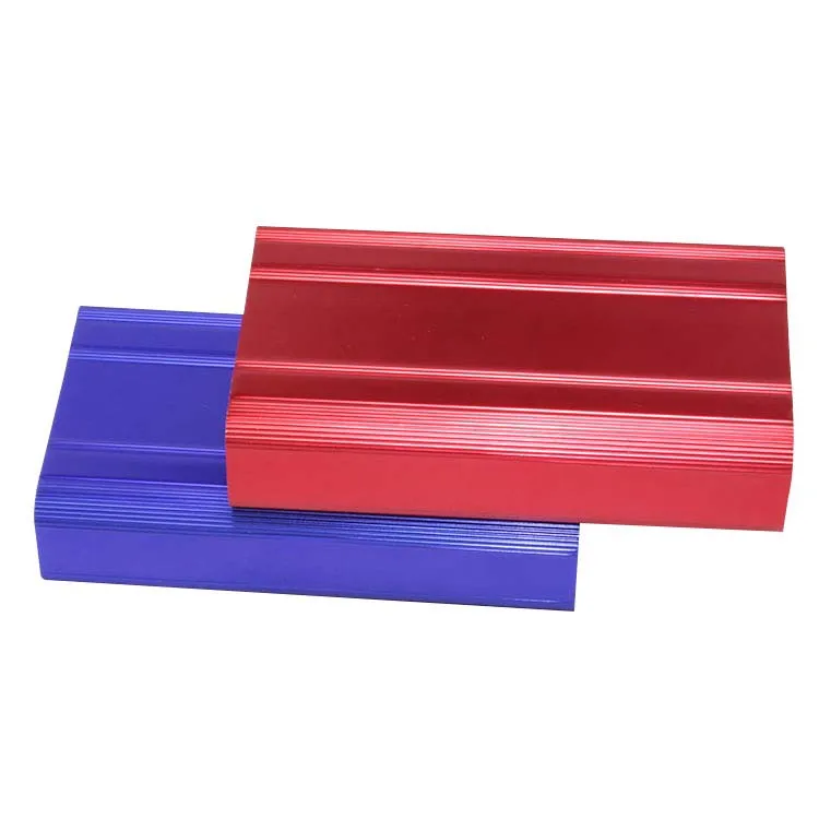 Hard Disk Drive Electronics Enclosure Manufacturers Custom Anodized Extruded 6063 Aluminium Profile Hard Disk Drive Box Case