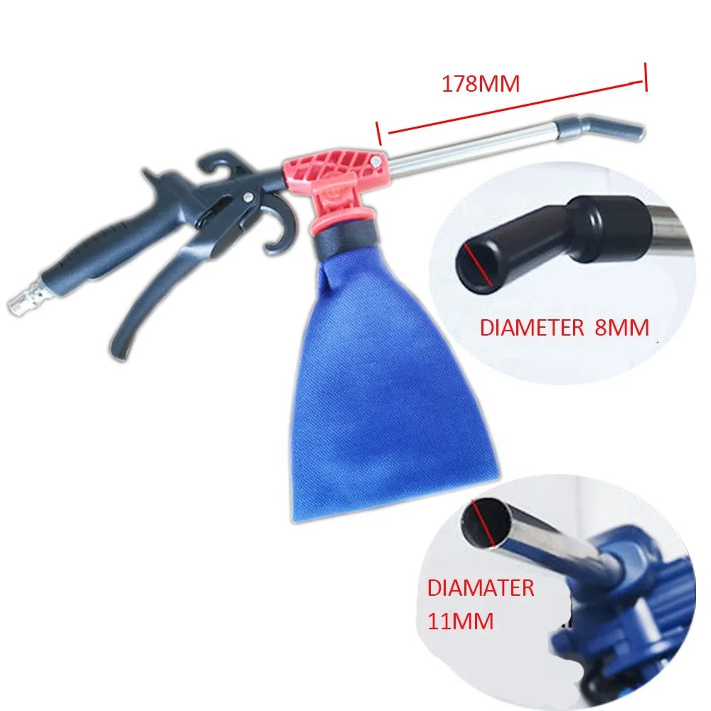 High-pressure Industrial Pneumatic Vacuum Gun Blowing and Suction Dual-purpose Blowing Gun Sewing Machine Suction Vacuum Cleaner
