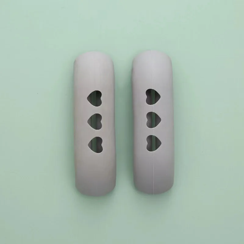 2pcs/set Home accessories Kitchen Silicone Hot Handle Holder Sleeves Lid Covers Removable Rubber Hot Resistant Pot Holder