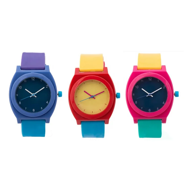 New Style Cheap Custom Cartoon Kids Watches Waterproof Printing Animal Silicone Band Sport Children Watch