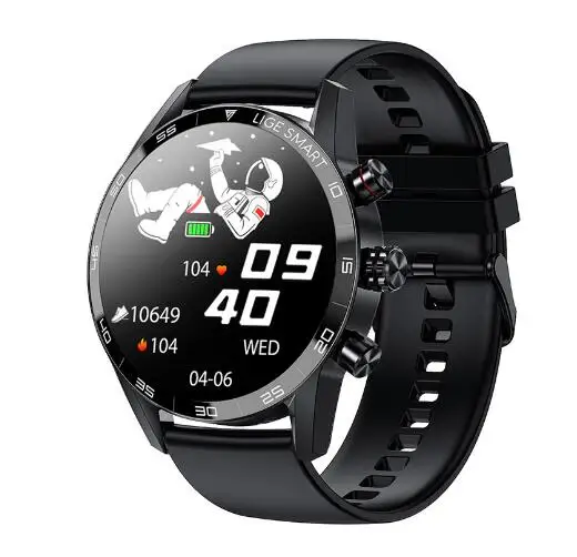 2022 LIGE NFC Smart Watch Men 360*360 Full Touch Sports Fitness Watches Waterproof Smartwatch for Calling