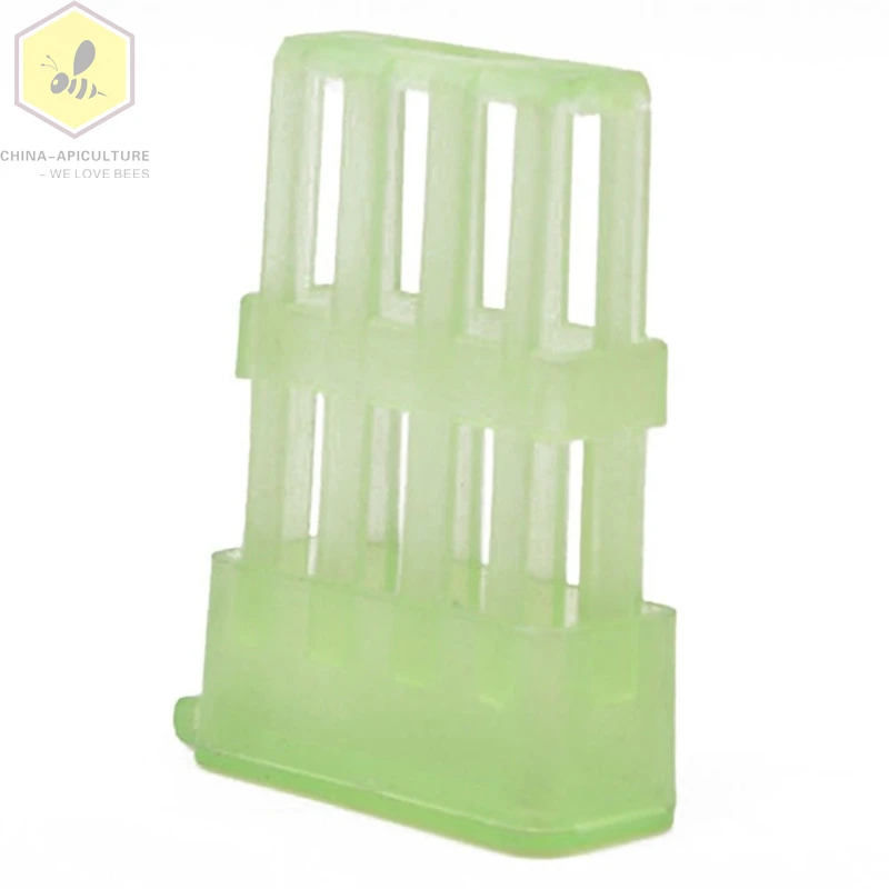 Beekeeping Tools 10pcs Bee Queen Cages Beekeeping Protection Queen Bee Equipment Plastic White Move queen bee
