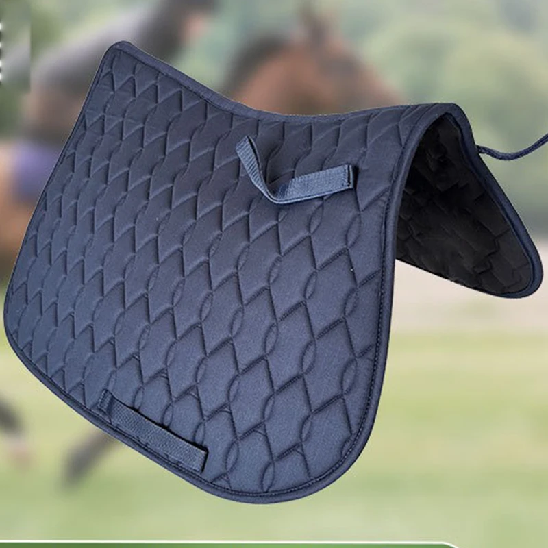 Classic Contour Single Weave Felt Breathable Lining Saddle Pad Equestrian Jumping Western Horse Saddle Pad