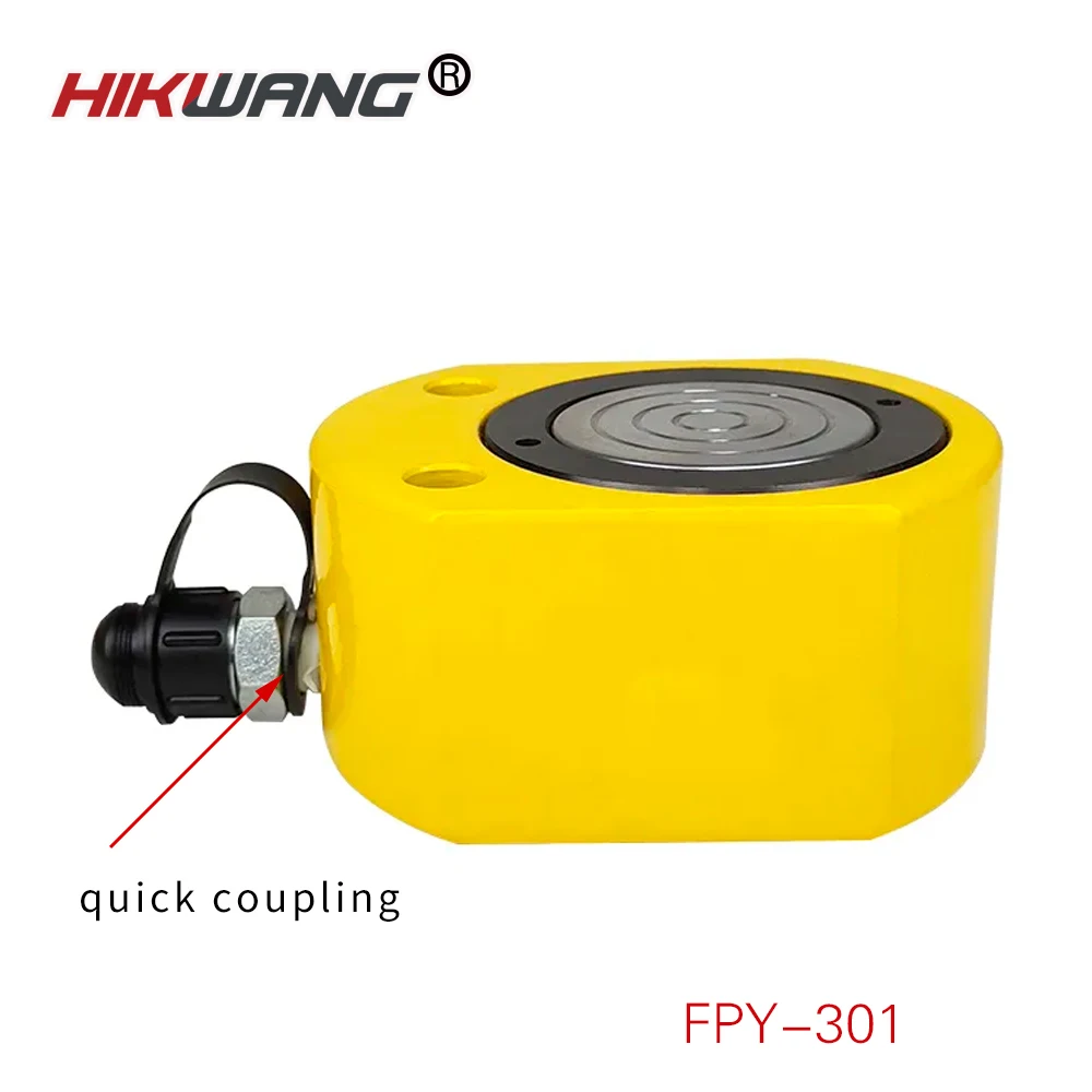 FPY-301 mini thin type short stroke hydraulic flat jack cylinder