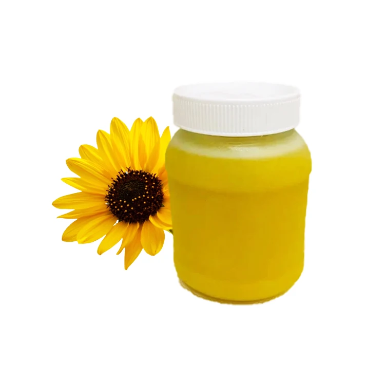 Export Factory price Raw Organic Bee 100% Natural Sunflower Honey Healthy Sunflower Honey For food Bulk Packing