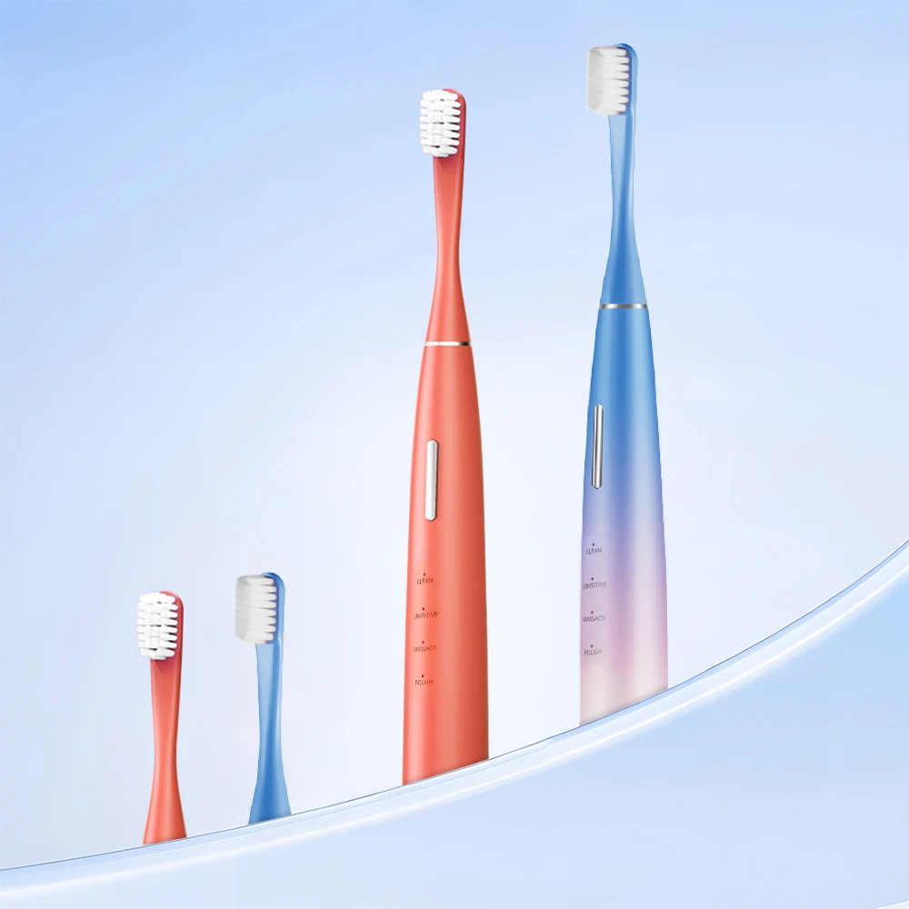 Стоматологическая электрическая зубная щетка с датчиком давления