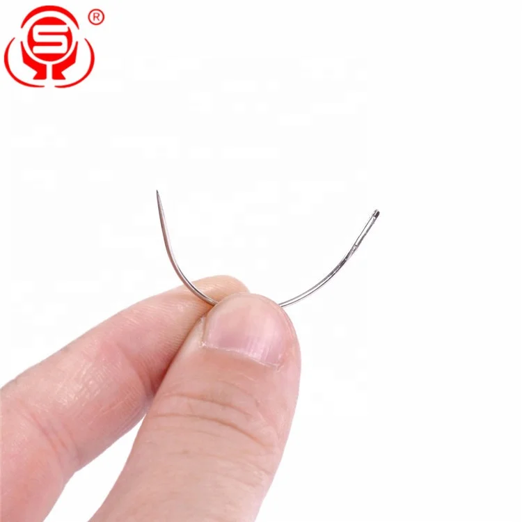
High Quality C Style Curved Weaving Needle Hand Weaving Sewing Needles 