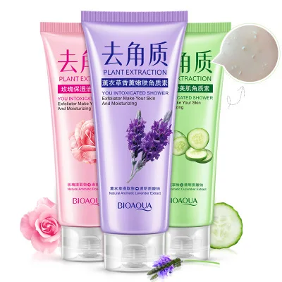 BIOAQUA Rose Moisturizing Cleansing Keratin Exfoliating Deep Cleansing Skin Rejuvenation Beautifying Skin Exfoliating