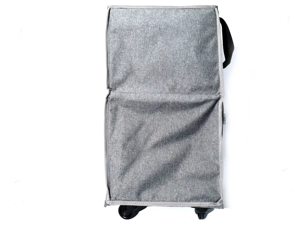 Custom Multifunction Foldable Trolley Bag With Wheels For Travel Outdoor Supermarket Shopping Bag Trolley large capacity