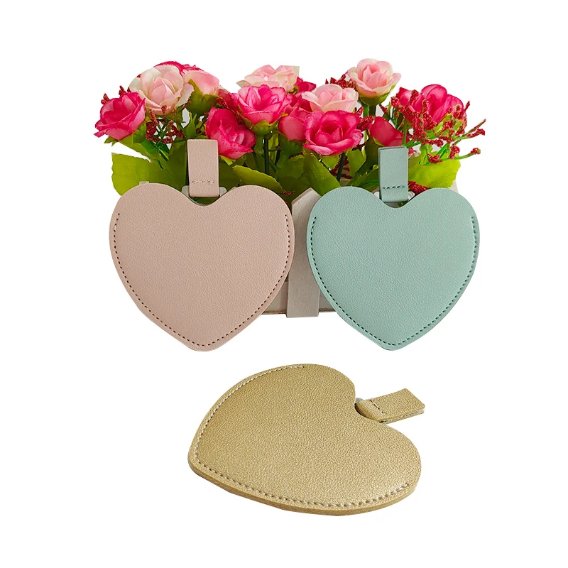 Factory New Rushed high quality Leather mirror holder make up Mirror Modern style Acrylic mirror