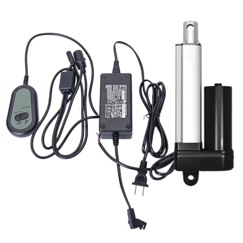 Dc Linear Actuator Mini 12v 24v GEAR MOTOR Permanent Magnet IE 1 Brush Waterproof 800mm