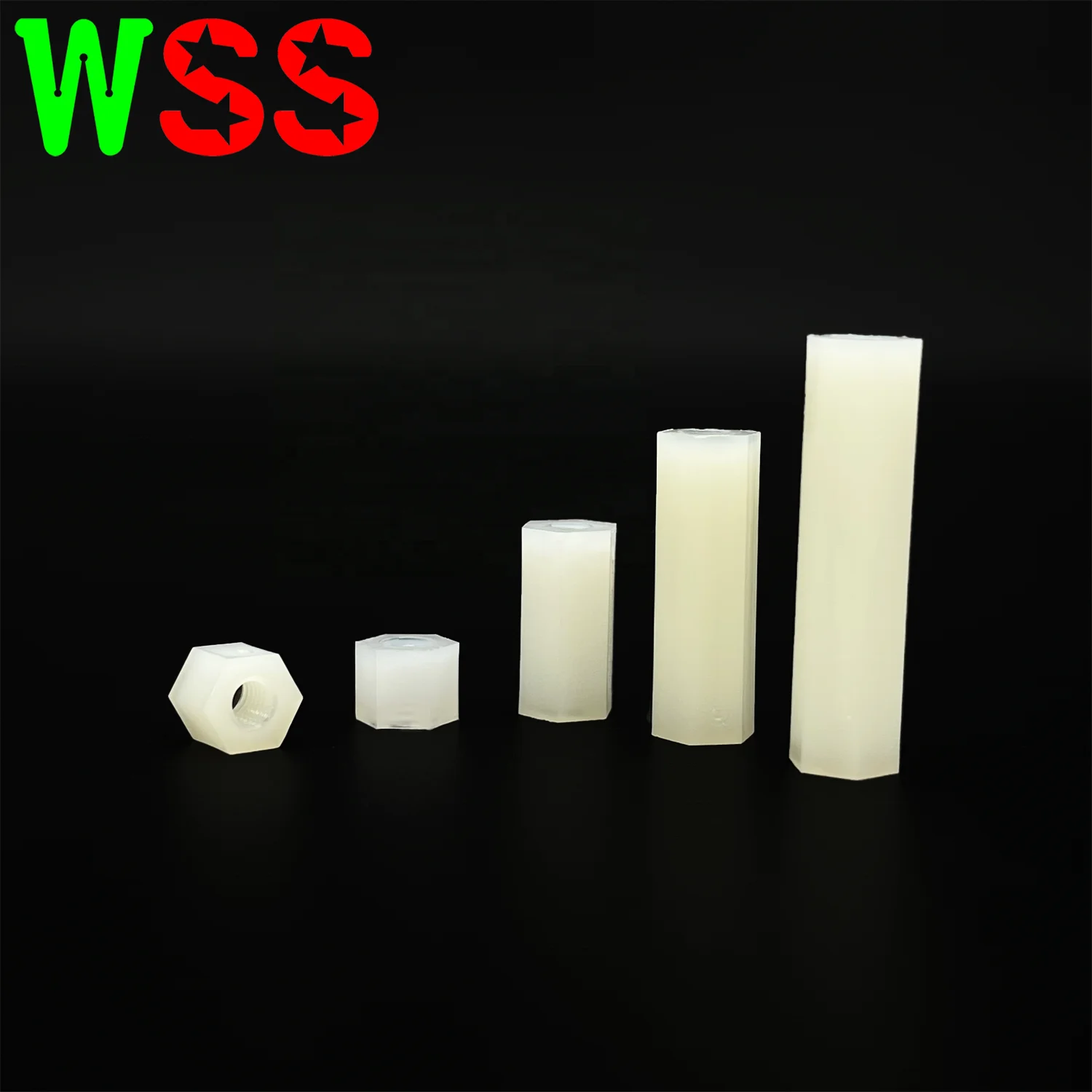 Factory Price Plastic Hexagon Female Threaded Spacer Nylon HEX Female-Female Spacer for PCB Assembly