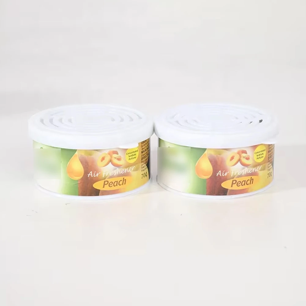 Custom Logo Gel Air Freshener Factory Wholesale Promotional Gift Portable Car With Natural Scents