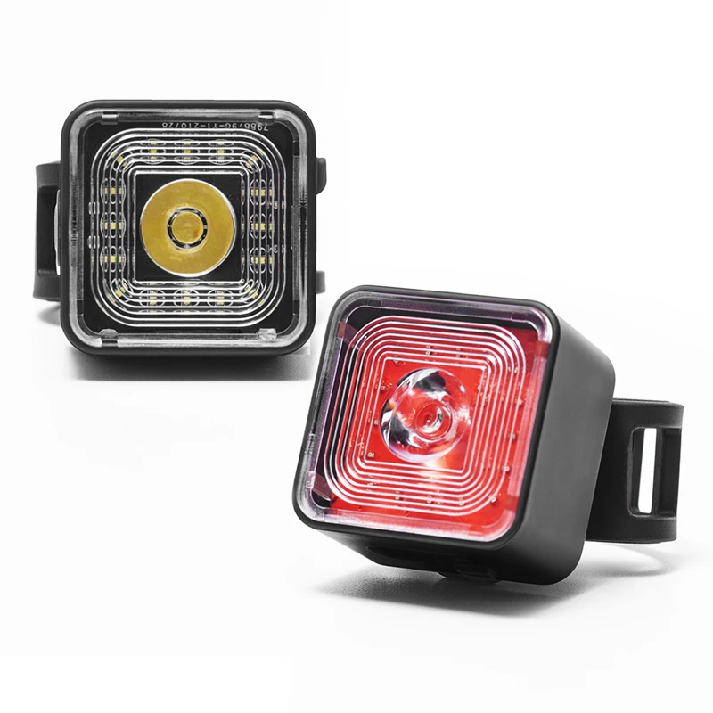 bicycle Light Set intelligent bicycle front rear light usb led rechargeable sets