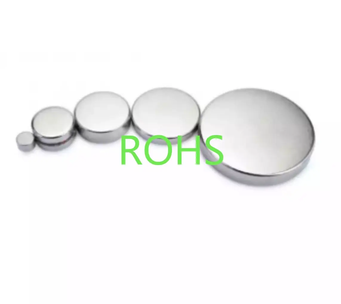 Permanent Rare Earth Magnetic Materials N52 Super Strong Magnet Ndfeb Boxs Toy Round Disc Neodymium Magnets For Fridge