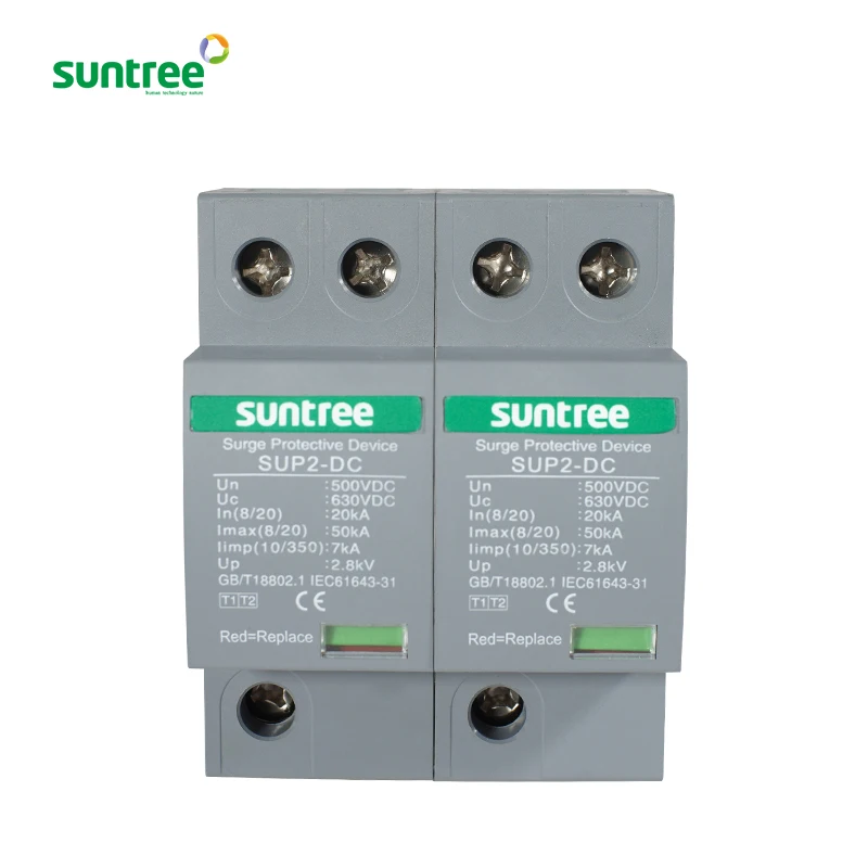 Photovoltaic system 3 phase dc 1000 voltage surge arrester protector