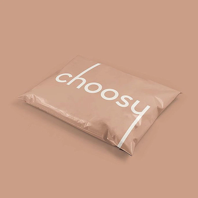 Factory Wholesale White Pink Mailer Bag Custom Waterproof Self Adhesive Flyers Plastic Mailing Shipping Bag For Clothing Packing