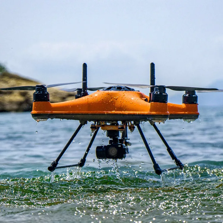 SD4 Search Rescue Surveillance FPV Waterproof UAV Drone Thermal Imaging Infrared Gimble Camera For Drones With Thermal Camera