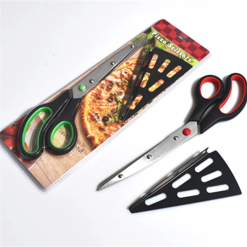 Kitchen Utensils Stainless Steel Pizza Cutter Scissors