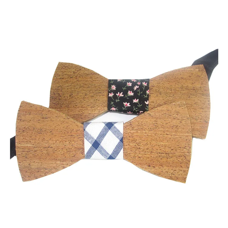 
Wholesale Wood Bow Tie Men Suits Set Simple Packing 