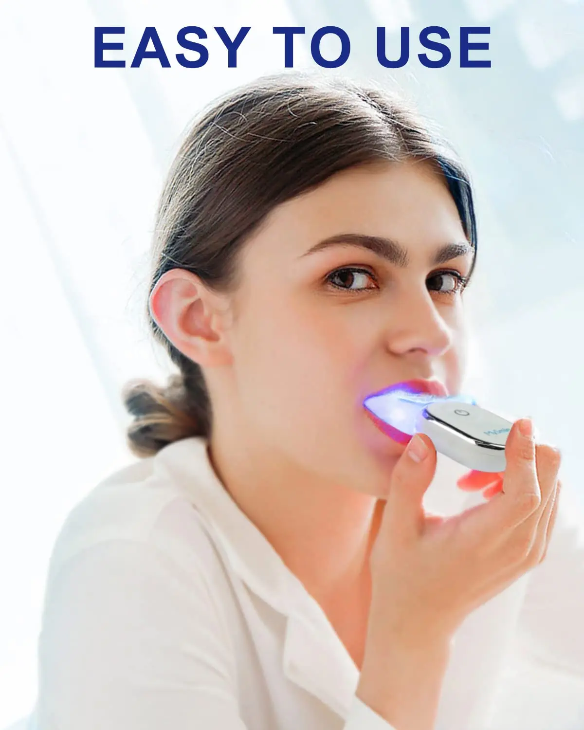 oem package wireless rechargeable 28leds teeth whitening light teeth whitening refill kit