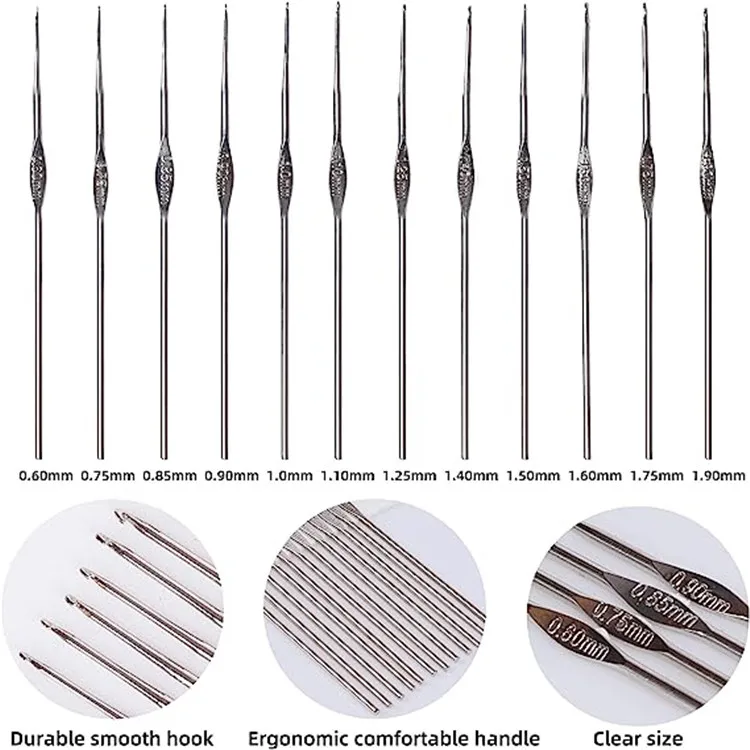 59-piece Colorful Crochet Tool Kit Needles Hook Aluminum Diy Knitting Wool Sewing Storage Kit Knitting Yarn Set