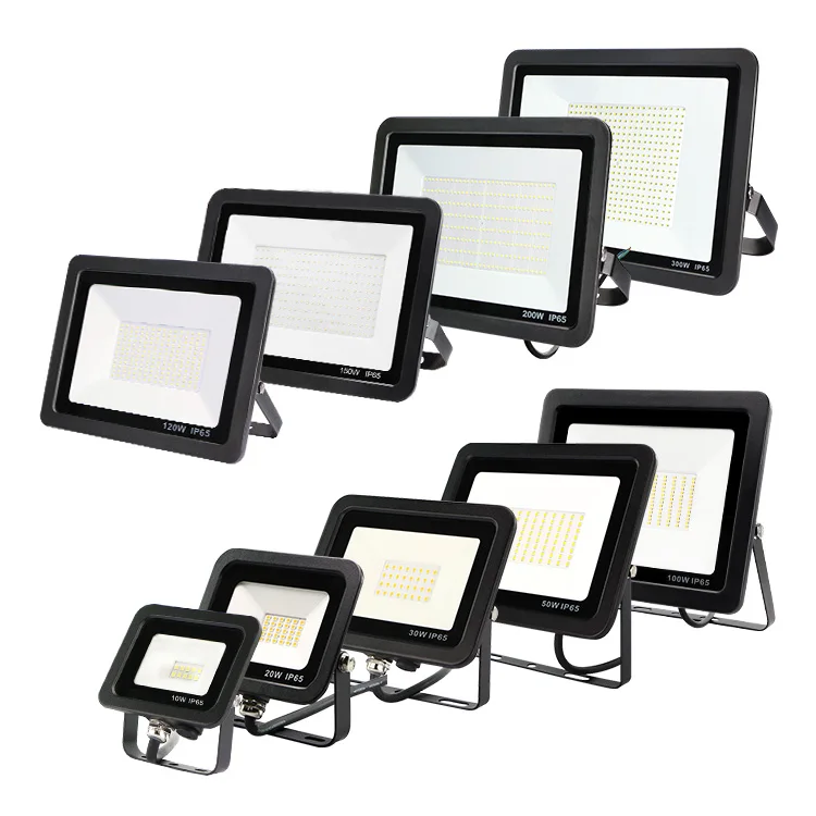 KCD China Factory Flood Lamp COB Long Range Garden Sports Stadium High Lumen SMD Bridgelux RGB IP65 30w 50w 100w LED Flood Light