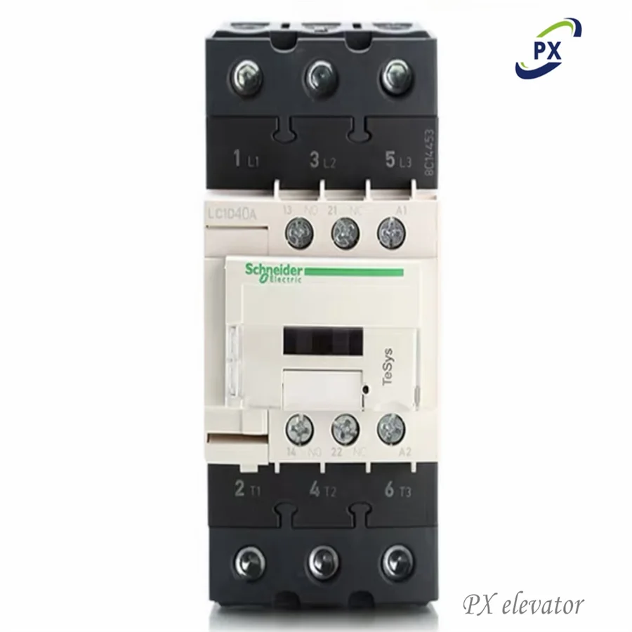 Оригинальный электрический контактор LC1D40A LC1D50A LC1D65A LC1D80A LC1D95A AC24V 36V 48V 110V 220V 380V Запчасти для лифта