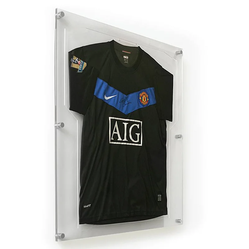 Dainty Custom dustproof storage cover Acrylic t-shirt display stand