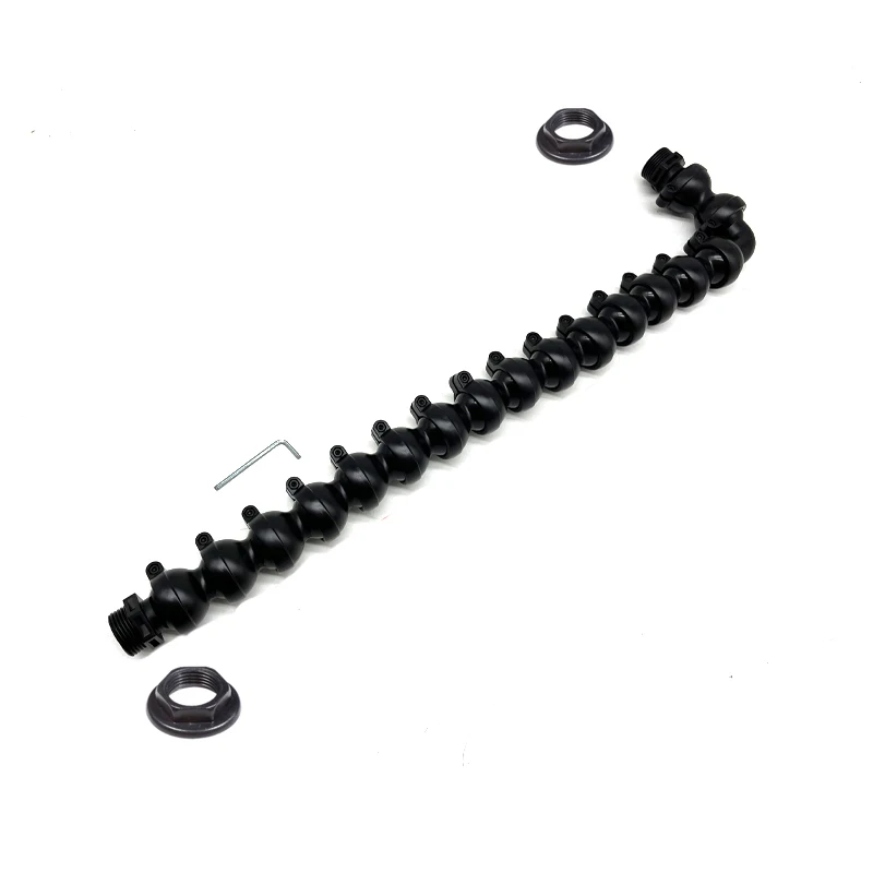 3/4 Inch Goose Neck Tube Elbow Socket Element Clamp Plier Adapter Tools Hose Pipe Long Lamp Holder