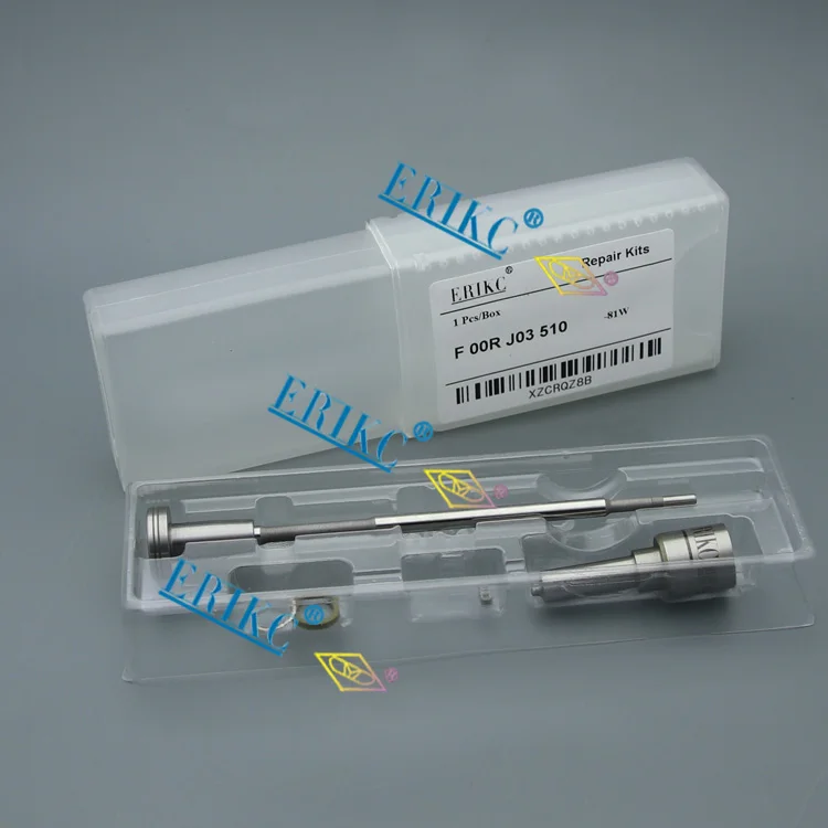 ERIKC F00R J03 510 топливный инжектор 0445120261 ремонтные комплекты F 00R (F00RJ03510) Форсунка DLLA153P2210