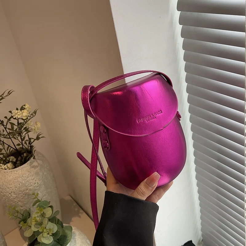 2024 Summer Fasjopm Shoulder Purse for Women Phone Bottle Shape Cross body Ladies Korean Small Bags for Phone