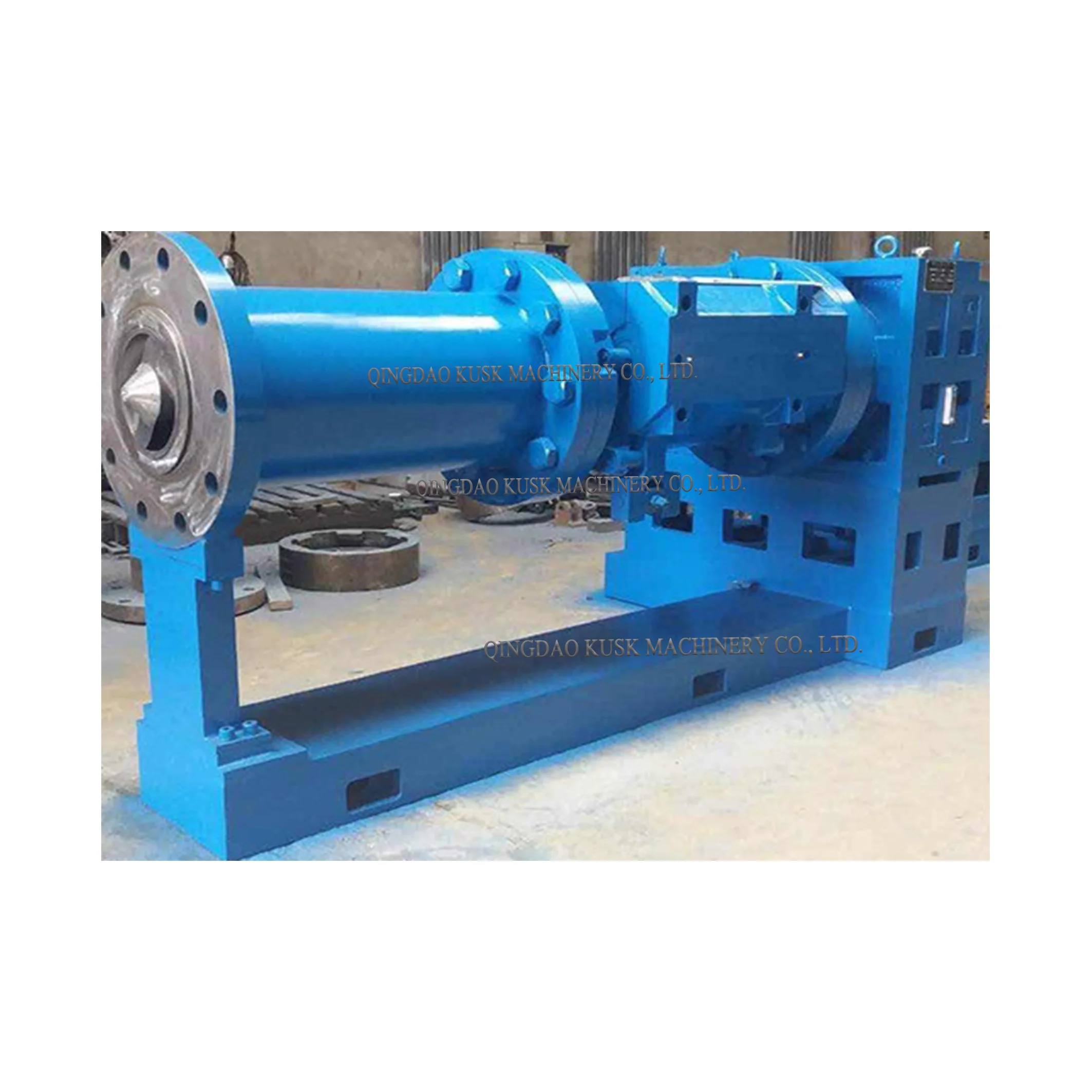 pin barrel cold feed extruder used for truck tire tread extrusion machine